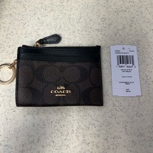 Coach skinny ID and key case